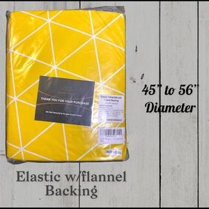 (3/$15)   Elastic Tablecloth